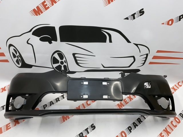 Бампер передній з накладкою під номер Nissan Sentra 2016-2018 (62022-3YU1H), аналог
