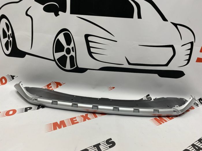 Губа переднього бампера сіра Nissan X-Trail(Rogue) 2021- ( 62084-6RR0B), аналог