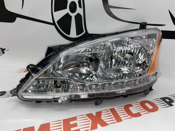Фара ліва з дхв смужкою  Nissan Sentra 2012-2016 (260603RA5A), аналог