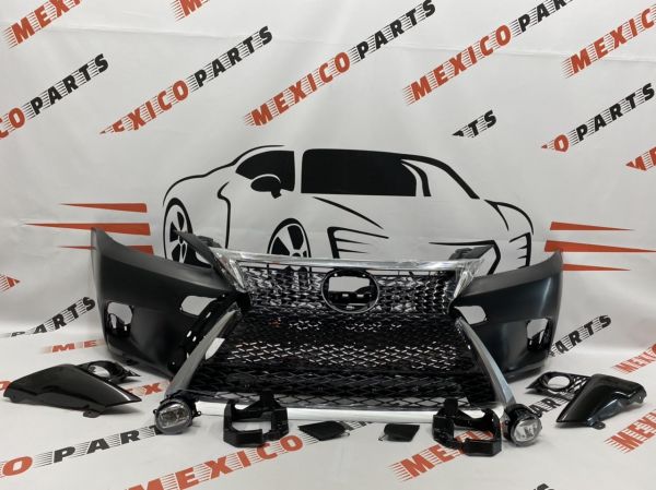 Бампер передній комплектація спорт у зборі з протитуманними фарами Lexus CT 200 2015-2019 (5211976923), аналог