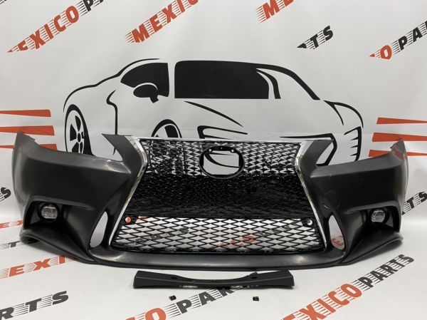 Бампер передній у зборі комплектація спорт з протитуманними фарами  Lexus IS250 2010-2016 (5211953979), аналог