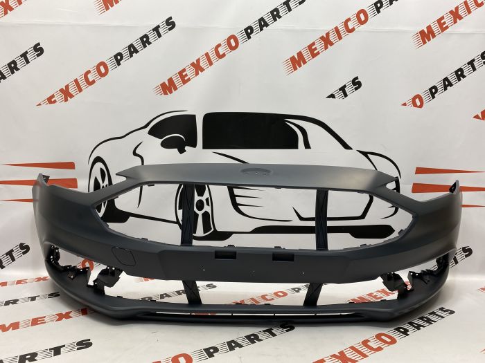 Бампер передній Ford Fusion 2017-2018 (HS7Z-17D957-APTM), аналог