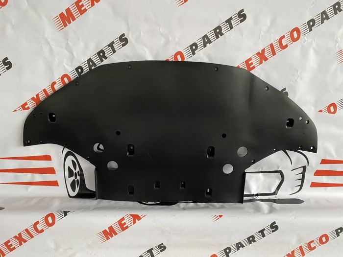 Захист переднього бампера (пластик) Tesla Model S 2012-2023 (105637600c)