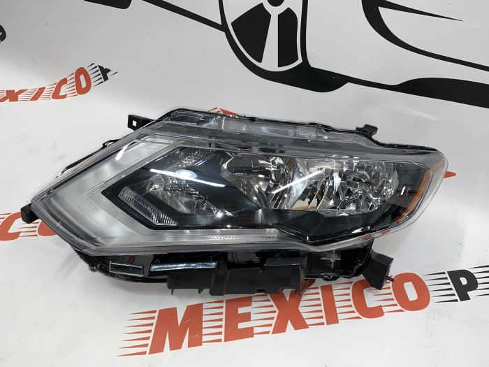 Фара ліва галоген з жовтим катафотом USA Nissan X-Trail(Rogue) 2017-2020 (260606FL0A), аналог