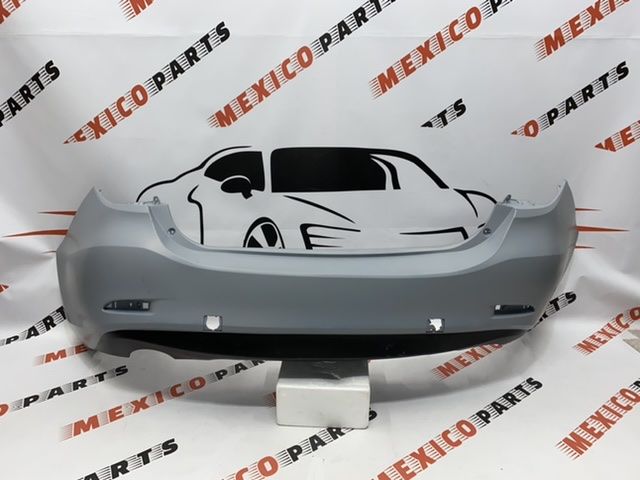 Бампер задній Mazda 6 2014-2018 (GJR950221ABB), аналог