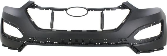 Бампер передній верхня частина Hyundai SantaFe 2013-2016 (86511-B8000), аналог