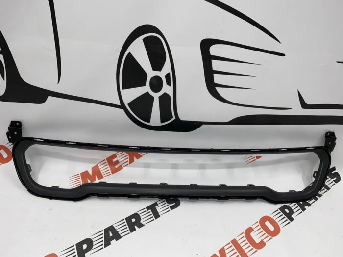 Накладка (молдинг) решітки бампера чорна Jeep Cherokee KL 2014-2018 (68210024AC), аналог