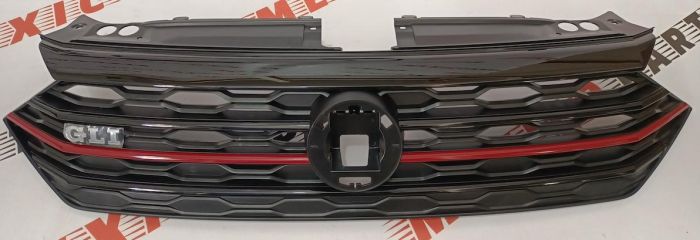 Решітка радіатора GLI (спорт) Volkswagen Jetta 2019-2020 (17A-853-651-AD-CEE), аналог